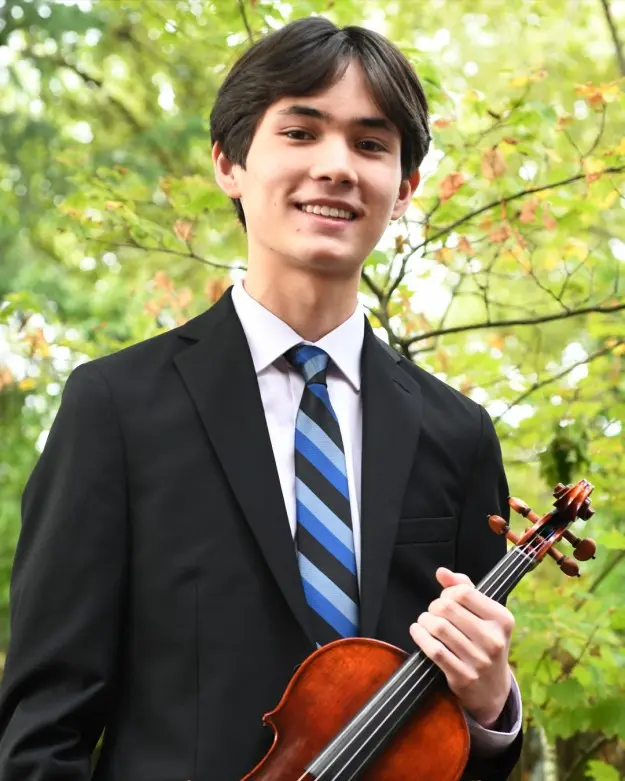 Hillsboro Violinist Leo Trajano Wins the 2025 PYP Concerto Competition